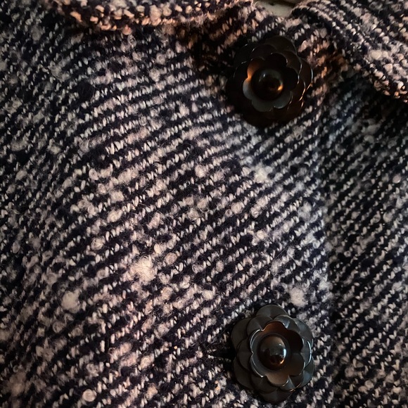 Girls Rachel Riley tweed coat - Picture 4 of 4